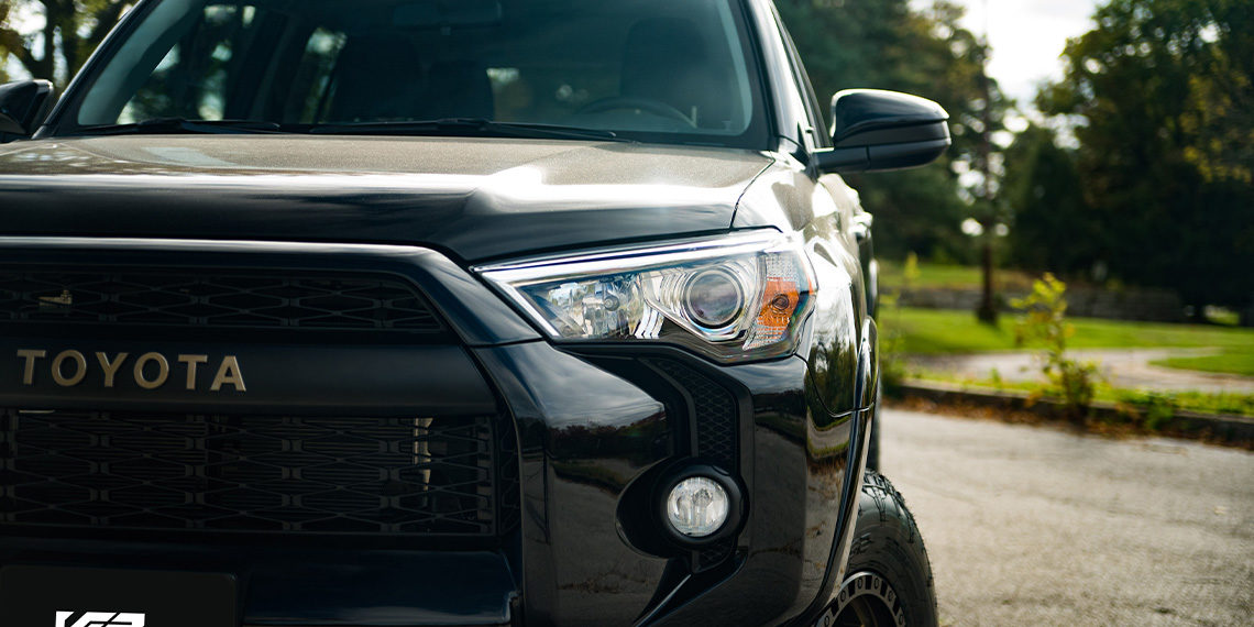 Custom 4Runner Bronze Build headlight