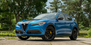 Blackout Package on a 2018 Alfa Romeo Stelvio