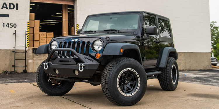 2009 Jeep Wrangler X with DV8 Accessory Package Hero