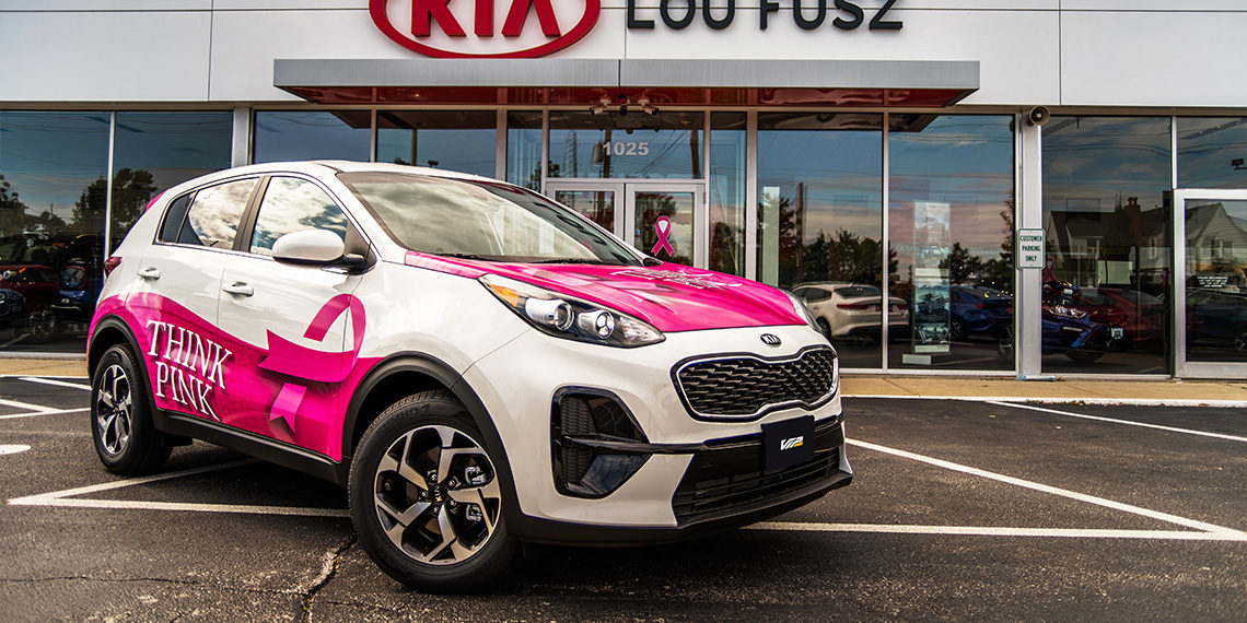 2020 Kia Sportage LX - Partial Vehicle Wrap