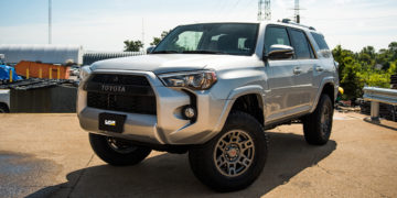 Silver 2019 Toyota 4Runner SR5 Premium with ToyTec 3-Inch Lift Kit