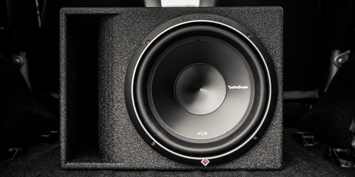 2003 Jeep Wrangler TJ Restoration Build Rockford Fosgate Subwoofer