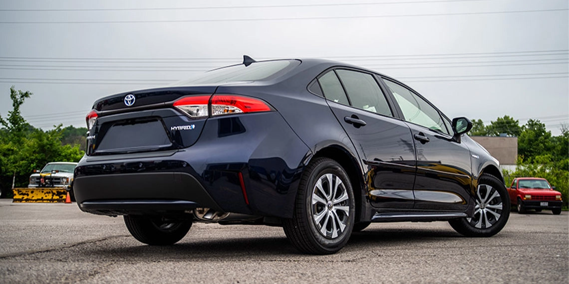 2020 Toyota Corolla Hybrid LE Safety Package Rear Hero