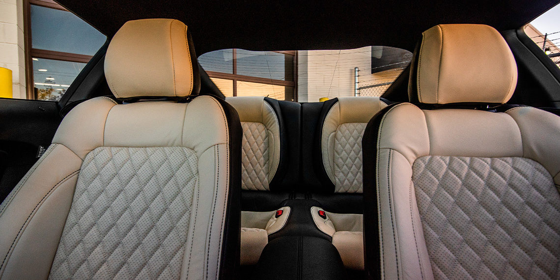 2019 Ford Mustang GT Daytona Racing Stripe Build interior 2