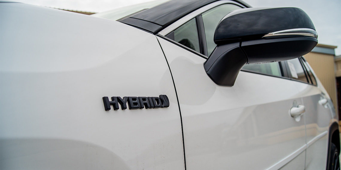 2020 Rav4 Blackout Build Blackout Build Hybrid Badge