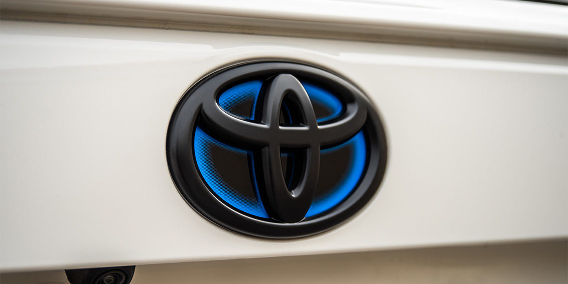 2020 Rav4 Blackout Build Blackout Build rear toyota emblem