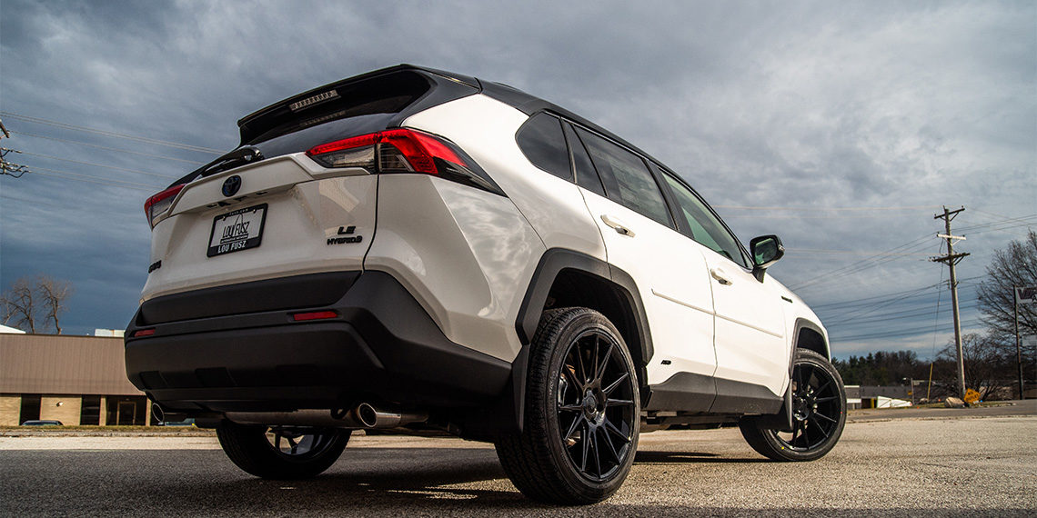 2020 Rav4 Blackout Build Blackout Build rear hero