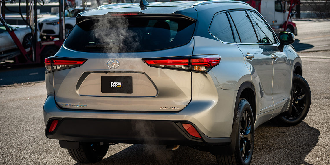 2020 Toyota Highlander Roof Wrap Rear Hero