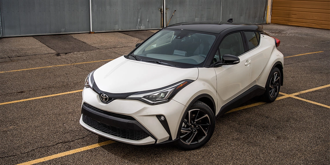 2020 Toyota C-HR Roof Wrap Hero Angled