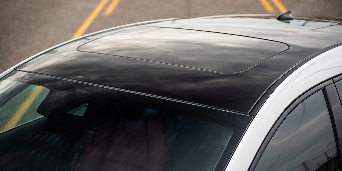 2020 Mazda CX3 Hatchback Blackout Build Roof Wrap 1