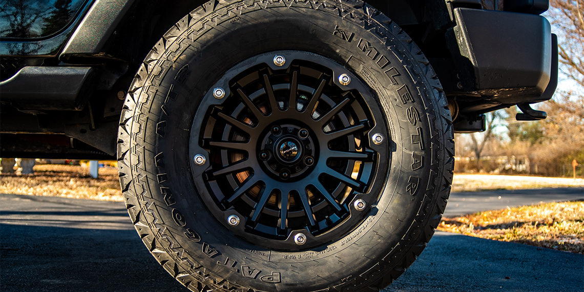 2015 Jeep Wrangler JK Blackout Build Vision Wheel