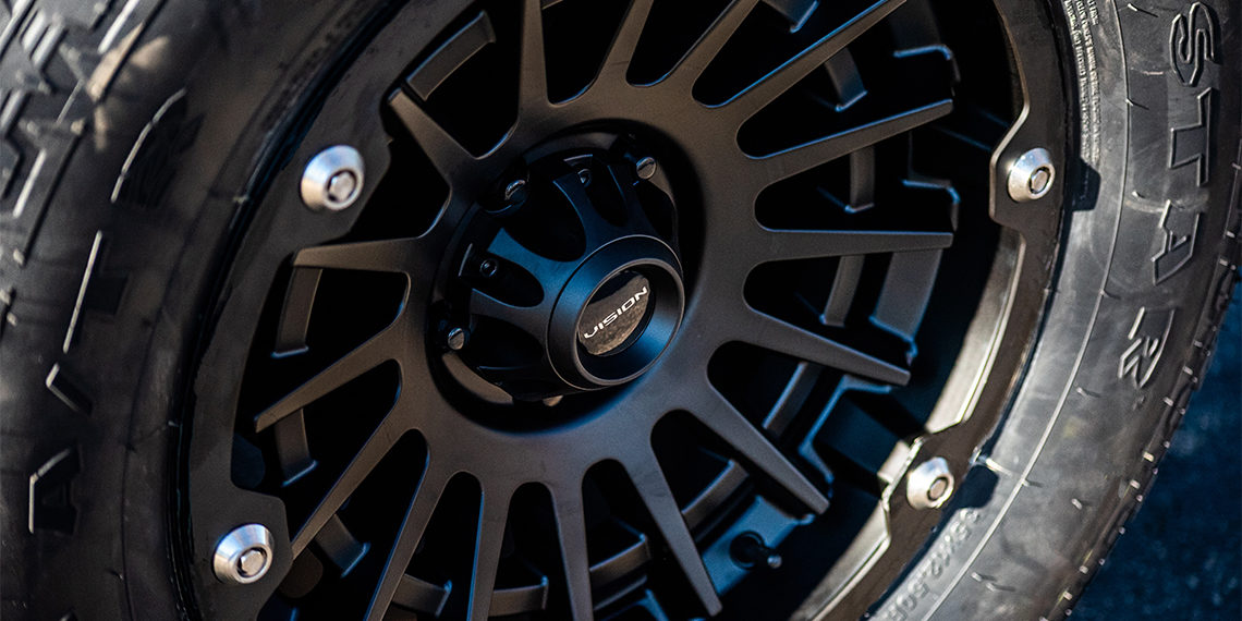 2015 Jeep Wrangler JK Blackout Build Vision Wheel 2