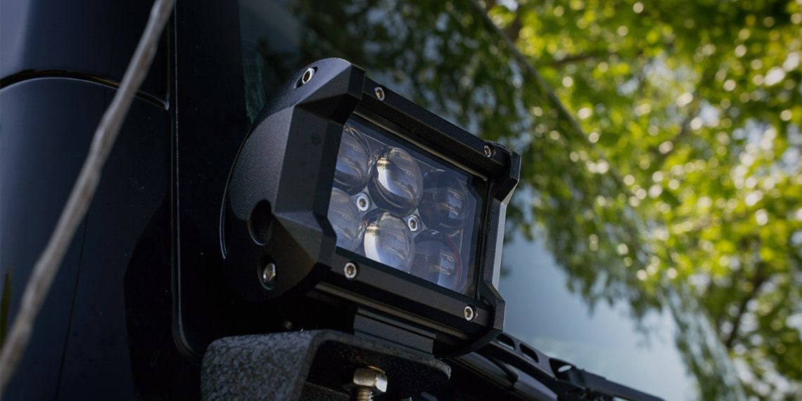 2014 DV8 Jeep truck Conversion LED Light cube