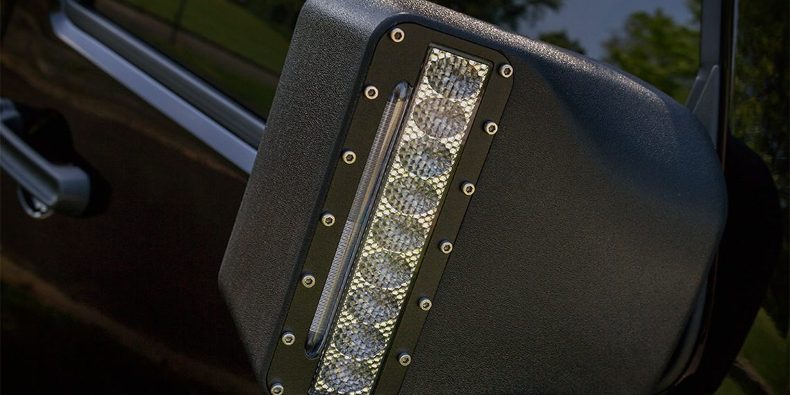 2014 DV8 Jeep truck Conversion LED Mirror