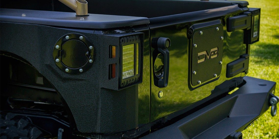 2014 DV8 Jeep truck Conversion Rear Taillights