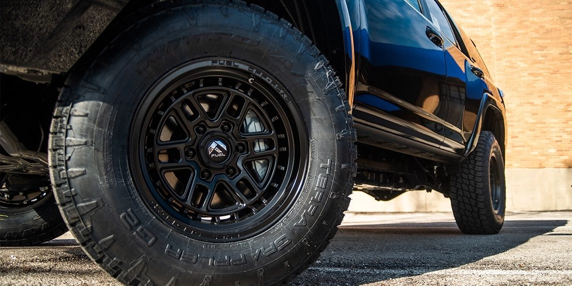 2020 Toyota 4Runner SR5 Blackout Build Fuel Wheels