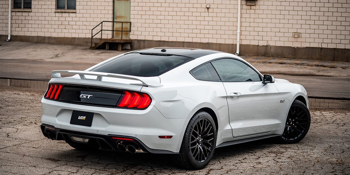 2020 Ford Mustang GT Roof Wrap Rear Hero