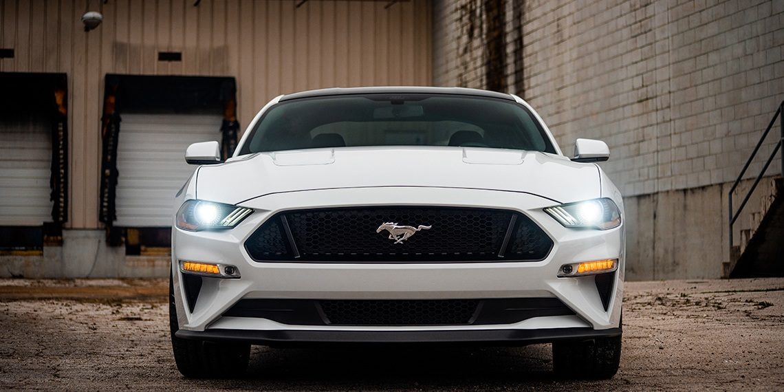 2020 Ford Mustang GT Roof Wrap Fron end