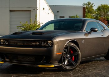 2020 Dodge Challenger SRT8 Hood Wrap Hero