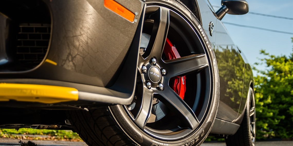 2020 Dodge Challenger SRT8 Hood Wrap side shot