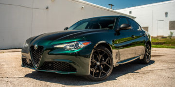 2020 Alfa Romeo Giulia Sport Custom Hood Wrap Hero