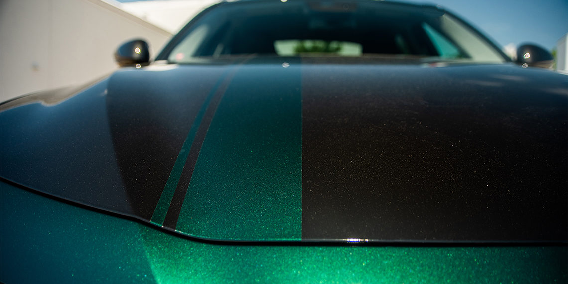 2020 Alfa Romeo Giulia Sport Custom Hood Wrap 3