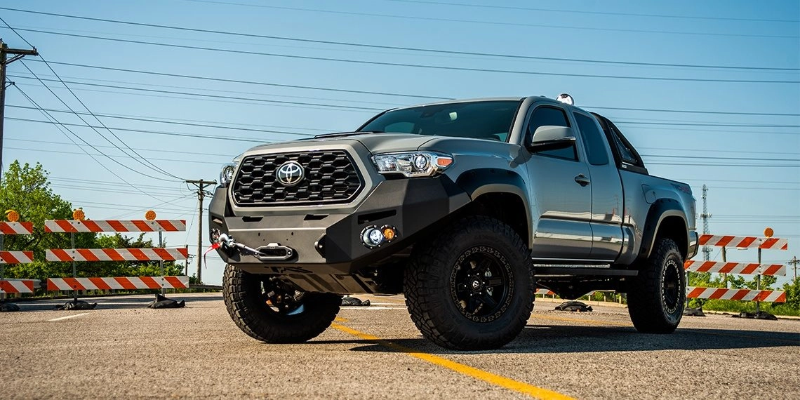 2020 Toyota Tacoma TRD Offroad Build Hero Angled