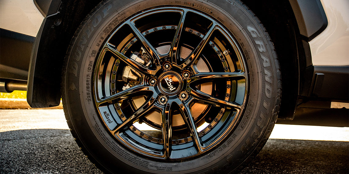 2020 RAV4 LE Blackout Build with Niche Wheels 2