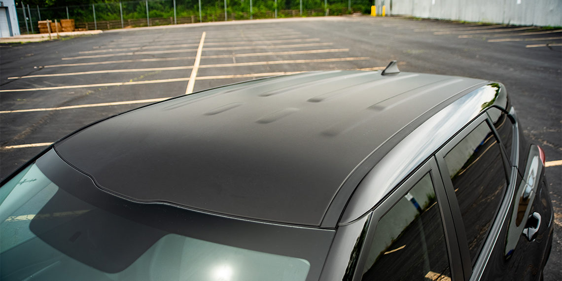 2020 Kia Seltos Blackout Build Roof Wrap