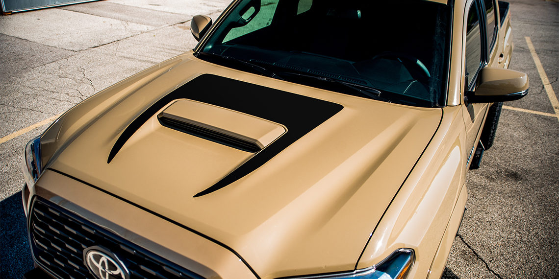 2020 Toyota Tacoma TRD Offroad Build Hood Graphic