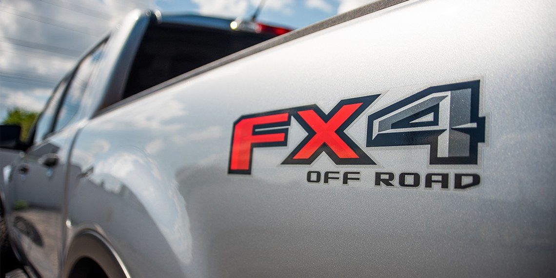 2020 Ford Ranger XL - Offroad Build FX4 logo