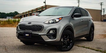 2020 Kia Sportage LX Blackout Build Hero