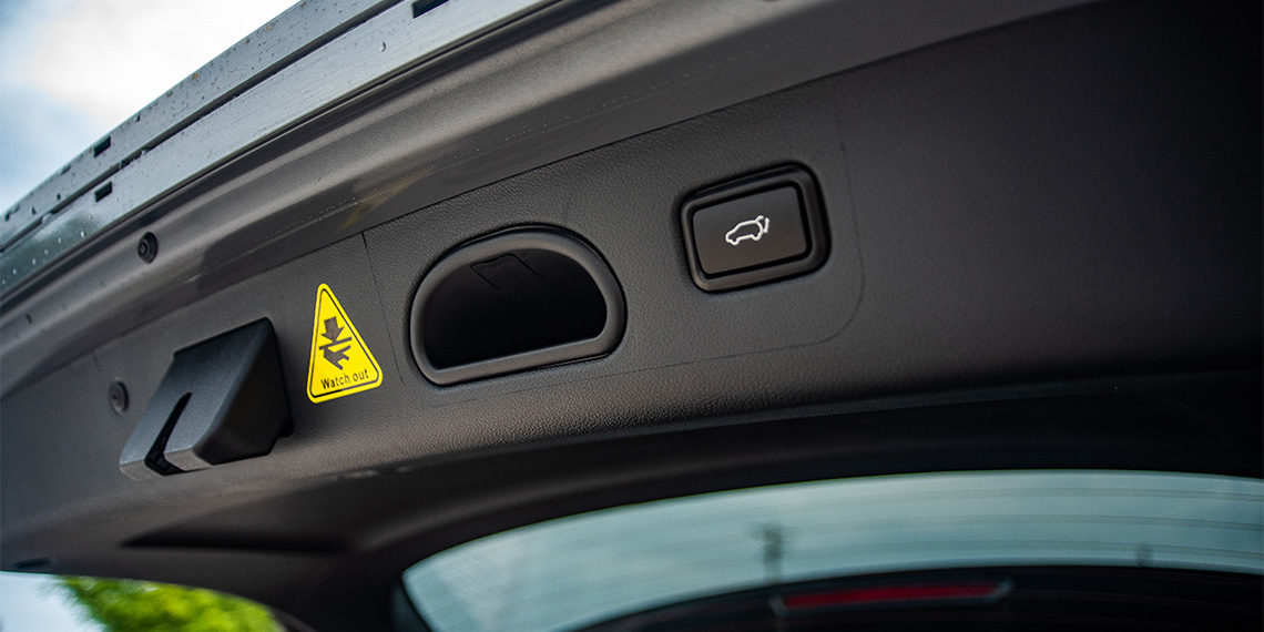 2020 Kia Sportage LX Blackout Build Rear Hatch 3