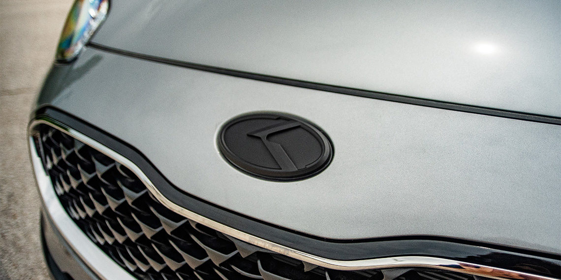 2020 Kia Sportage LX Blackout Build Blackout Badging