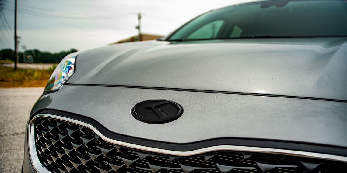 2020 Kia Sportage LX Blackout Build Blackout Badging 2