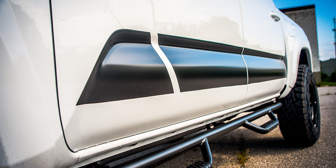 2020 Toyota Tacoma SR5 Offroad Build Custom Side Graphic