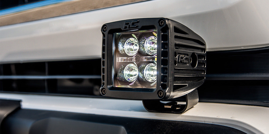2020 Toyota Tacoma SR5 Offroad Build LED Cubes 2