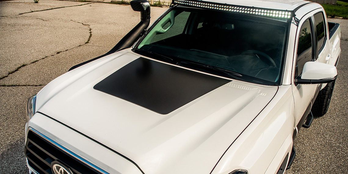 2020 Toyota Tacoma SR5 Offroad Build Custom Hood Graphic