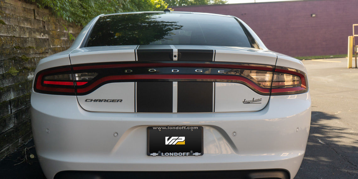 2019 Dodge Charger Le Mans Stripe Rear End