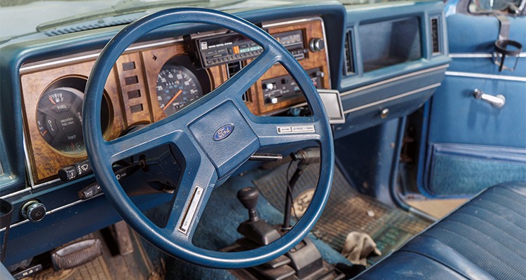 1984 Ford Ranger Interior