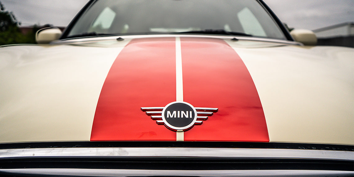 2021 Mini Cooper Iconic Indy Racing Stripes Build Front End 2