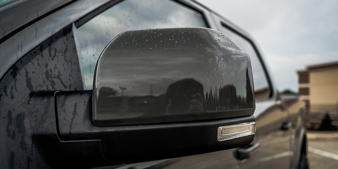2020 Ford F150 XLT - Blackout Build Mirror Caps