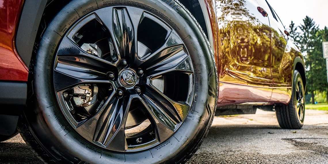 2020 Toyota Highlander - Blackout Build Powder Coat Wheels