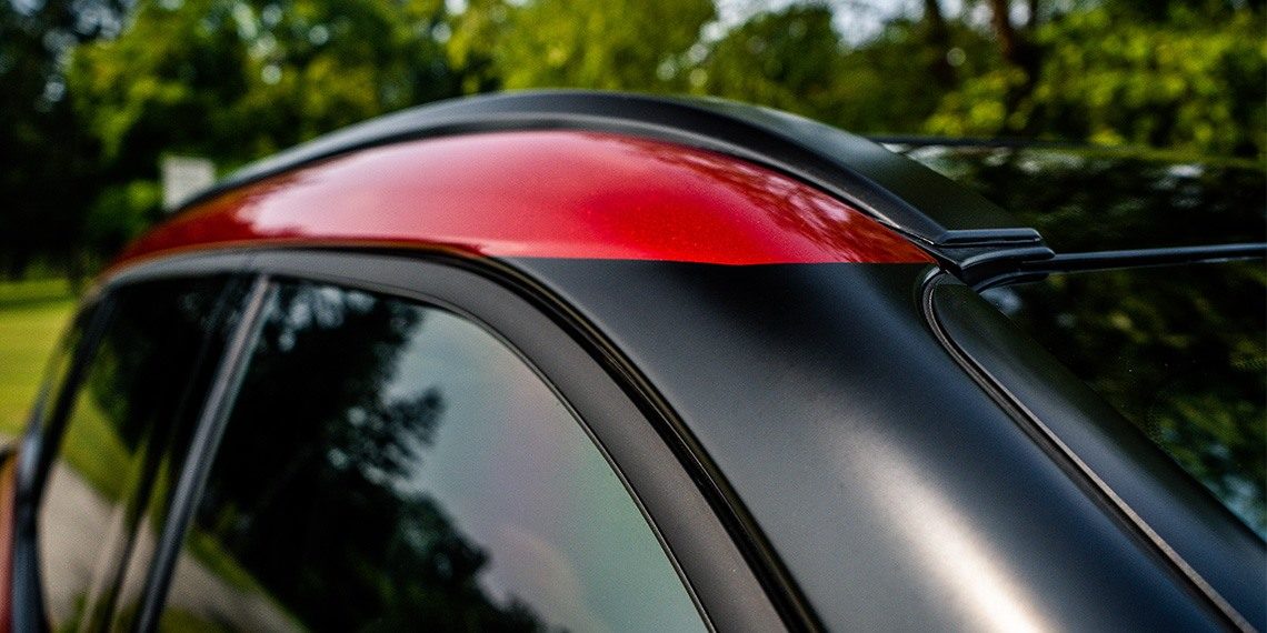 2020 Toyota Highlander - Blackout Build Wrapped Pillars