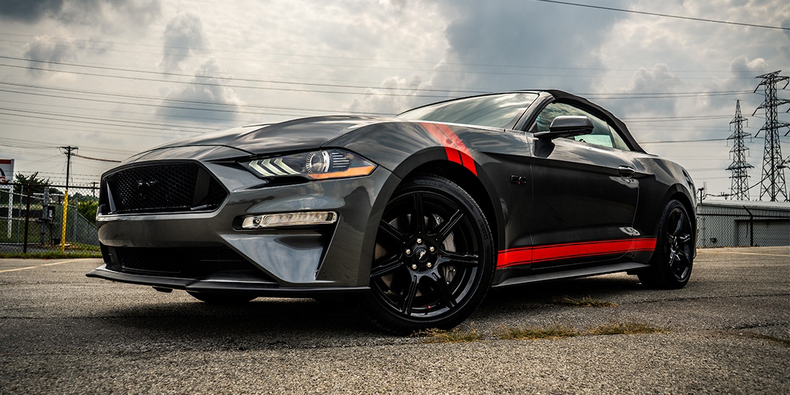 Ford Mustang GT – Red Accent – VIP Auto Accessories Blog