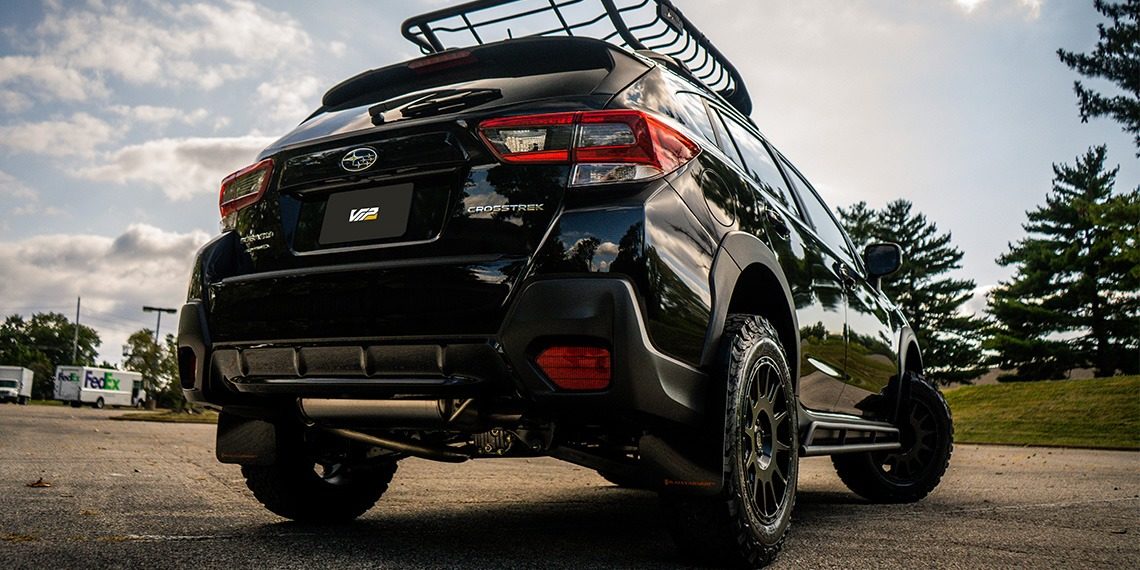 2021 Subaru Crosstrek Offroad Build Rear Hero