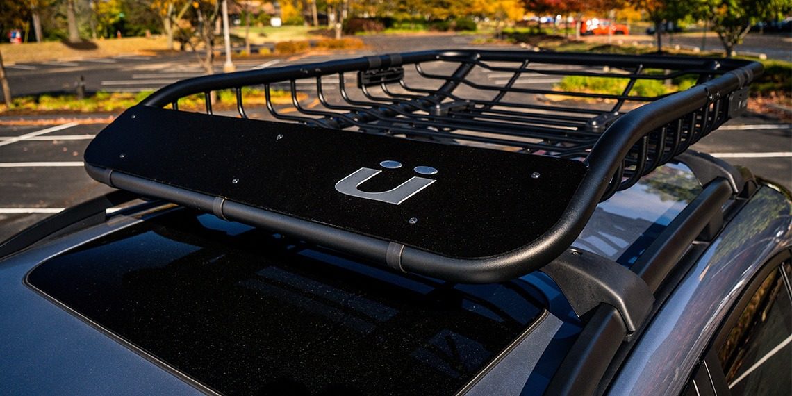 2021 Subaru Sport Overland Build Kuat Roof Basket