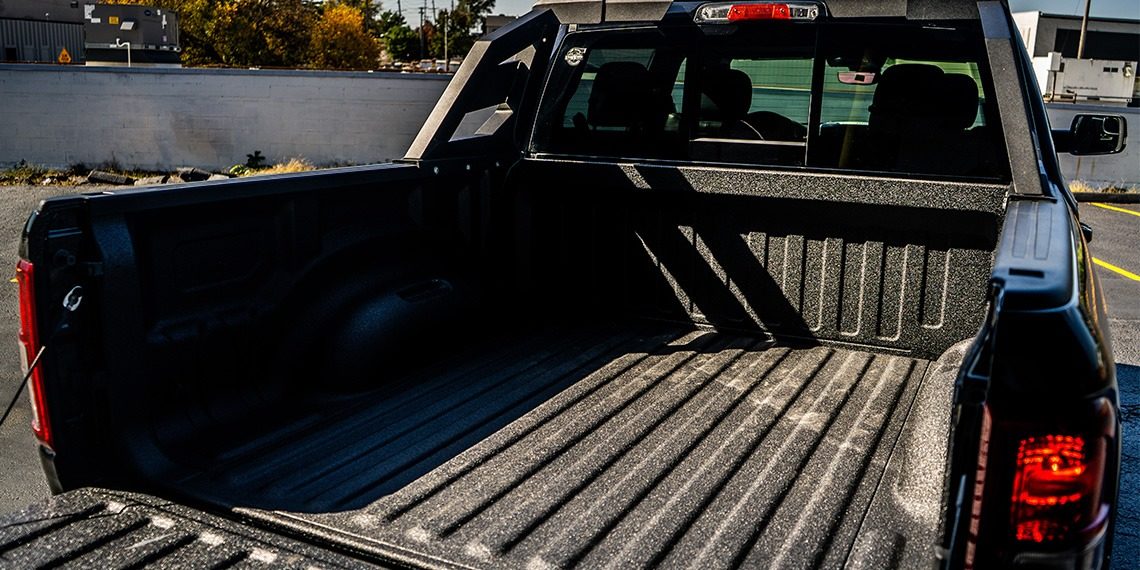 2020 Ram 1500 Big Horn Blackout Build Bed Liner