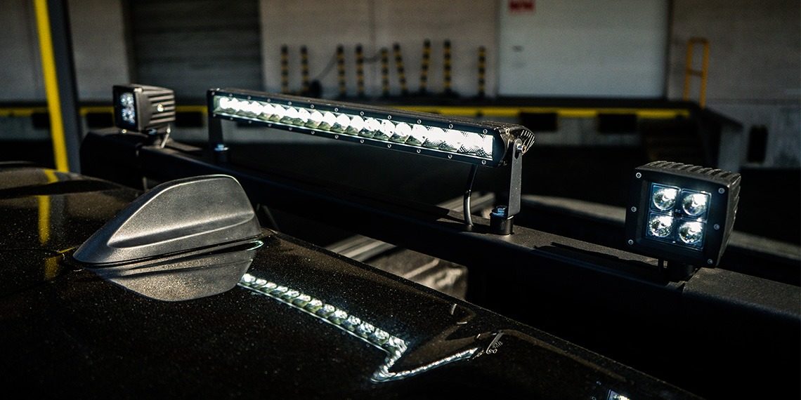 2020 Ram 1500 Big Horn Blackout Build LED Light Bars
