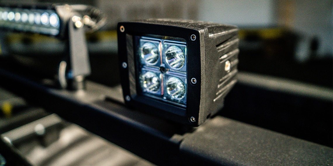 2020 Ram 1500 Big Horn Blackout Build LED Light Cubes